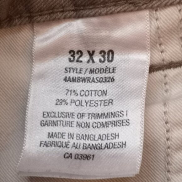 Wind River Performance Stretch Men's Size 32/30 Water Repellant Casual Pants - Picture 4 of 9